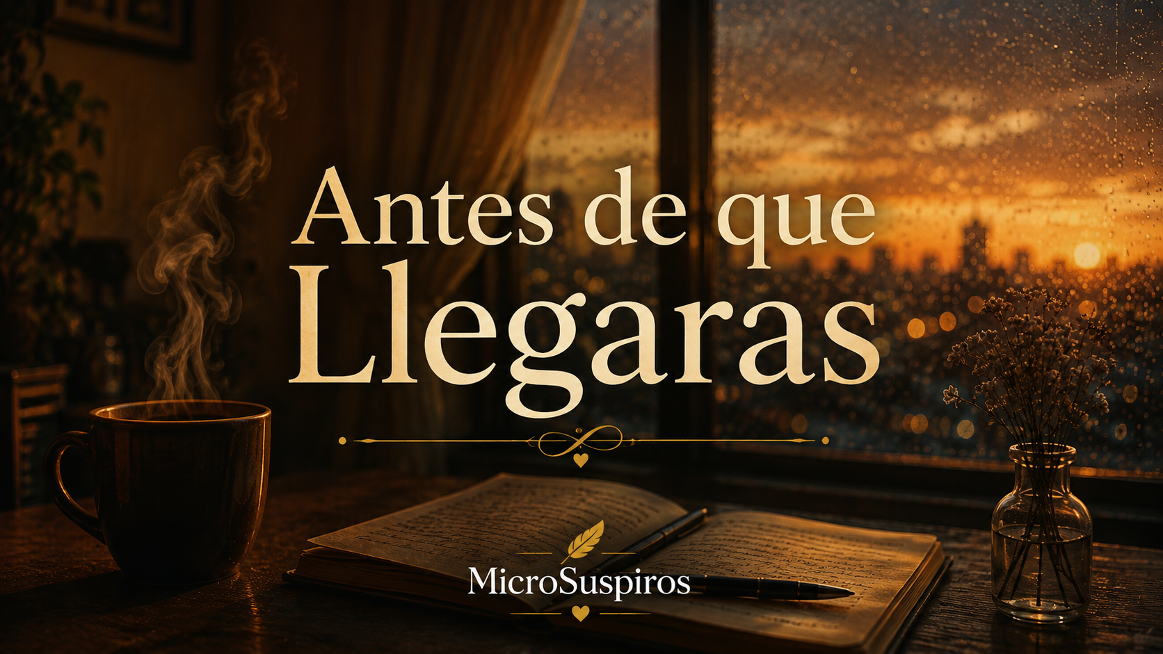 Cover art for Antes de que Llegaras