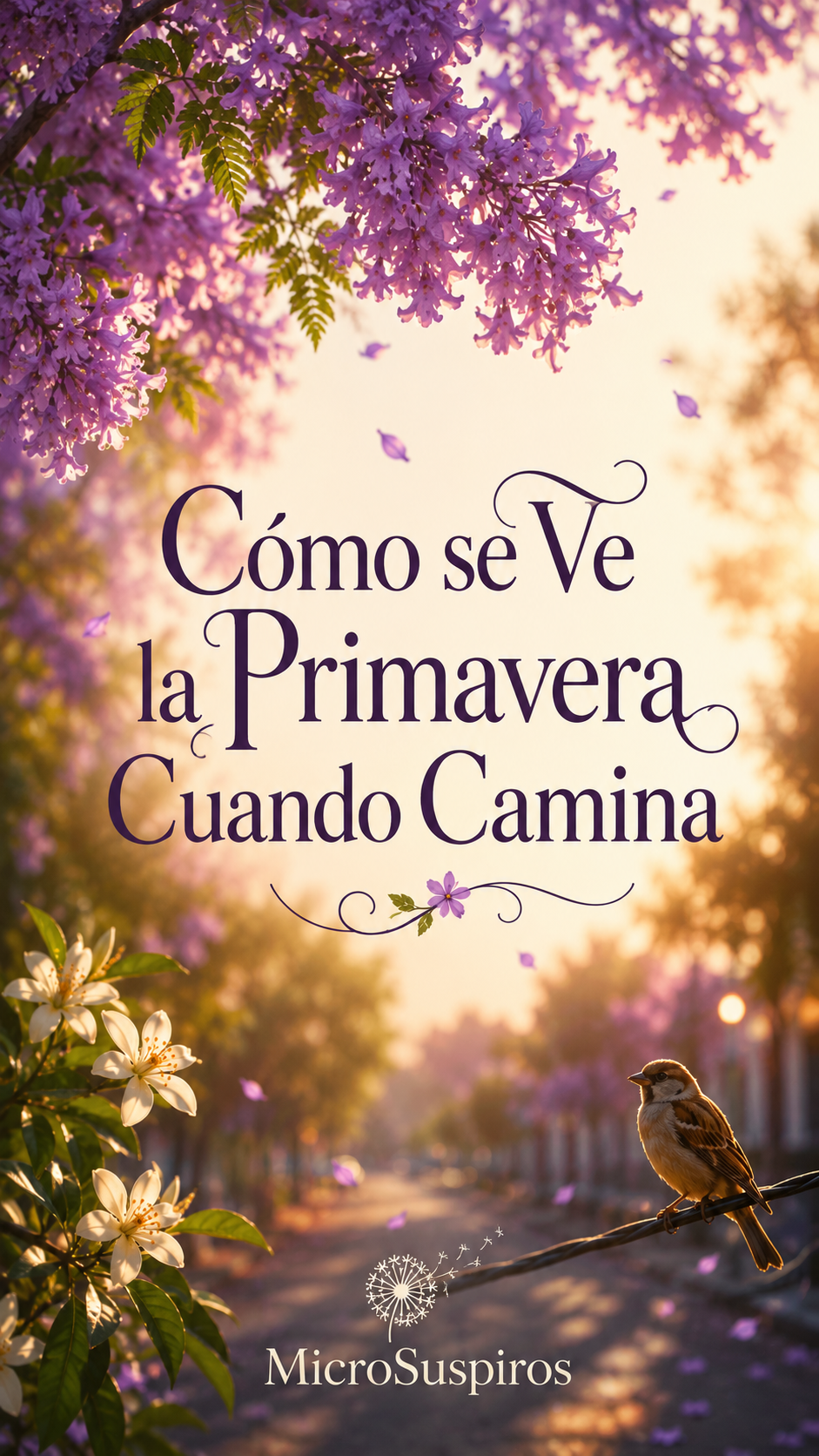 Cover art for Cómo se Ve la Primavera Cuando Camina