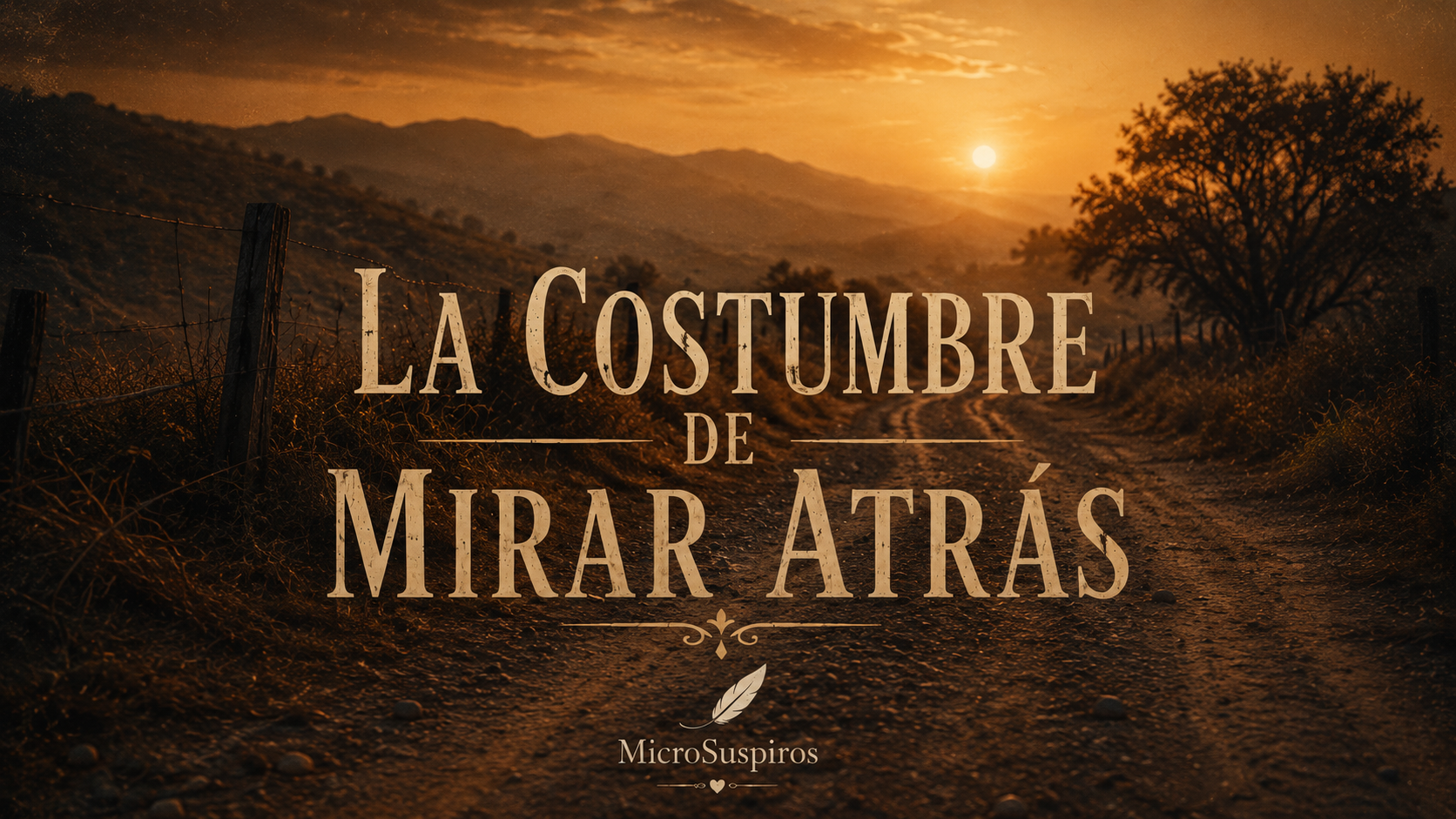 Cover art for La Costumbre de Mirar Atrás