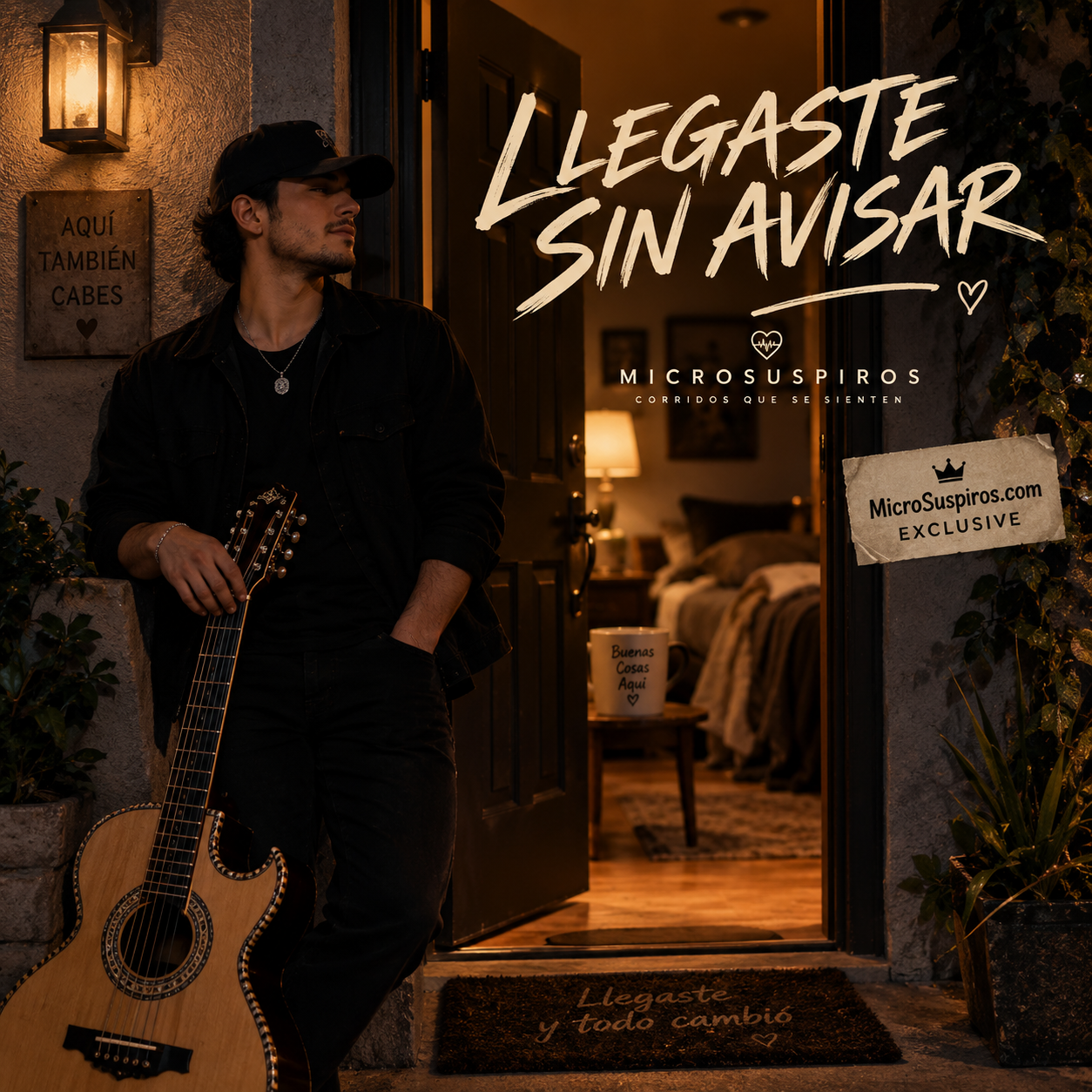 Cover art for Llegaste Sin Avisar