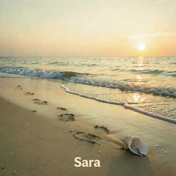 Cover art for Sara y El Mar (MicroSuspiros new style)