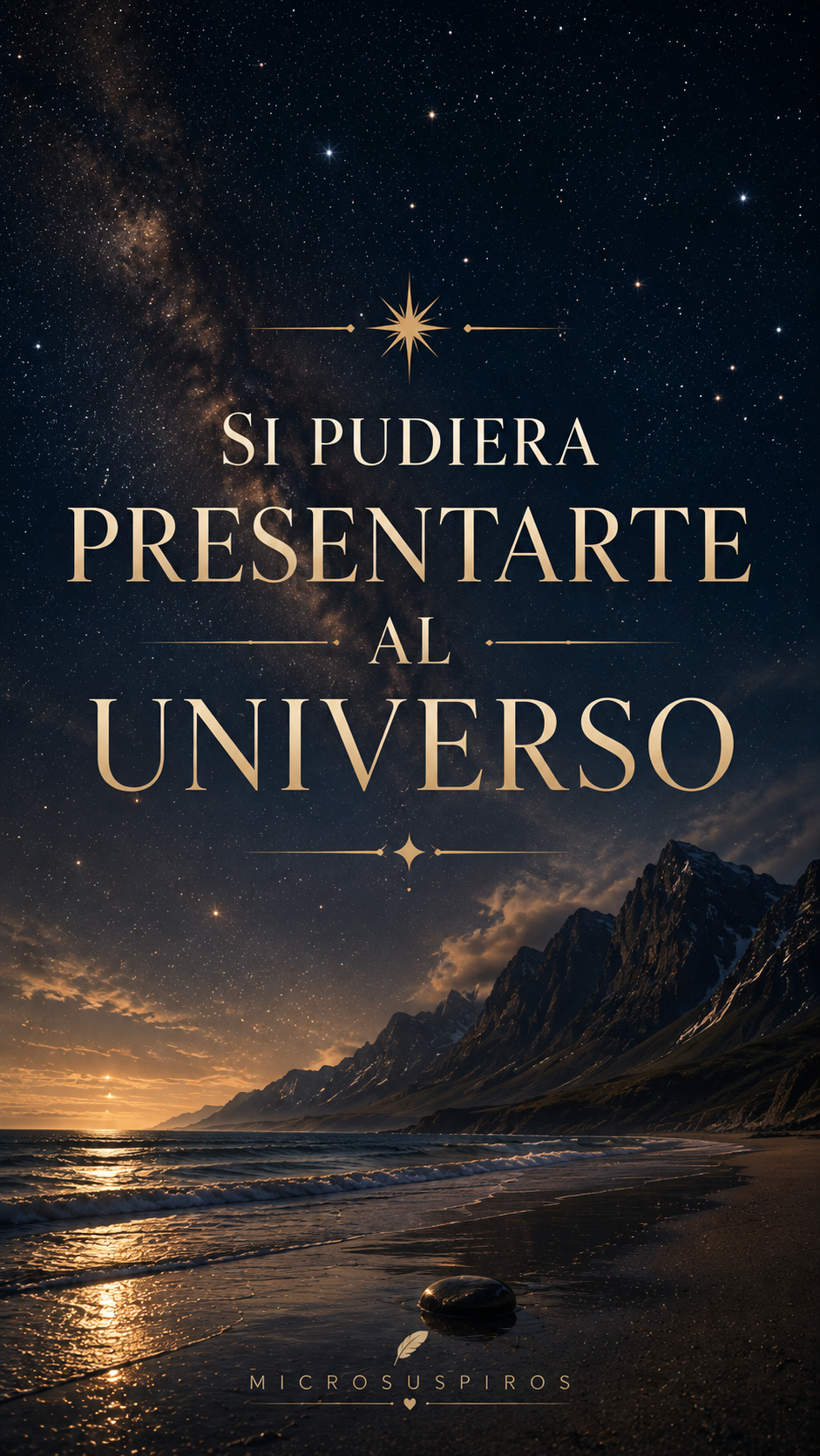 Cover art for Si Pudiera Presentarte al Universo